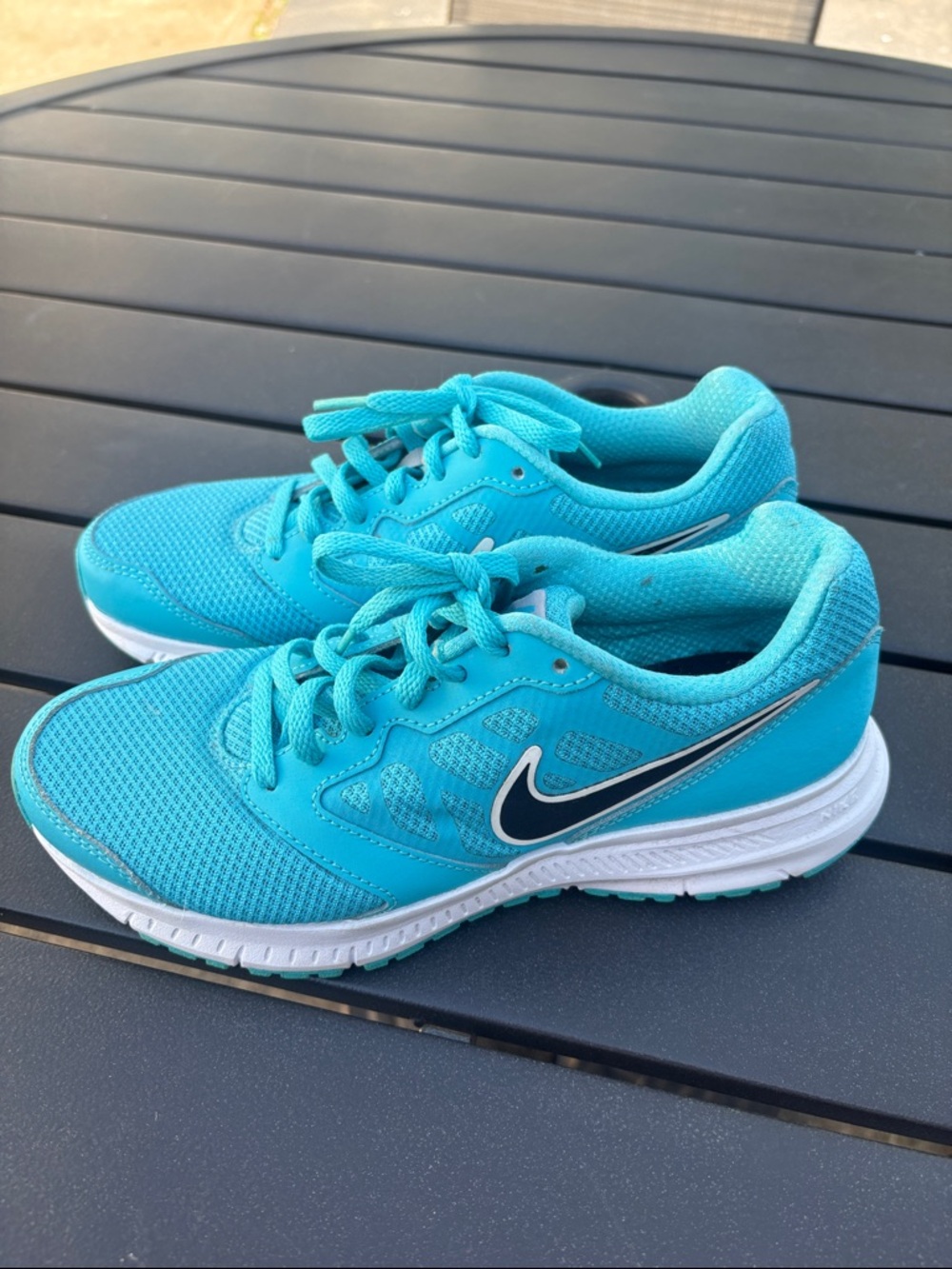 Nike Turquoise/Teal Women's Running Shoes - Picture 4 of 6
